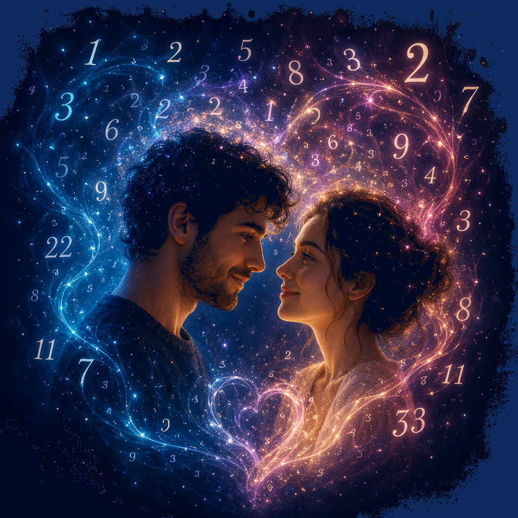 Deux amoureux et la numérologie — Institut Sylvain Mercure